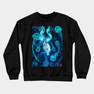 Jellyfish Swim Crewneck Sweatshirt